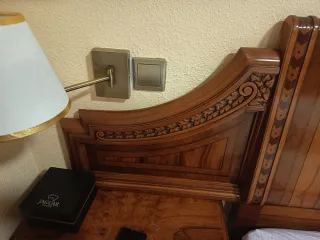 Cabecero de nogal 261 cm