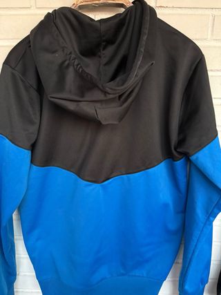 Sudadera azul negra capucha CARHARTT talla S