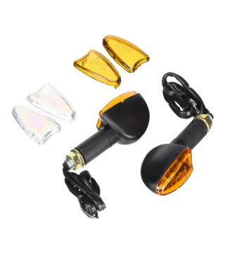 Intermitentes Puig Star Negro Homologados