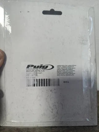 Intermitentes Puig Star Negro Homologados