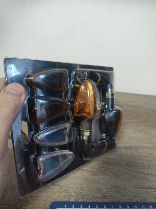 Intermitentes Puig Star Negro Homologados