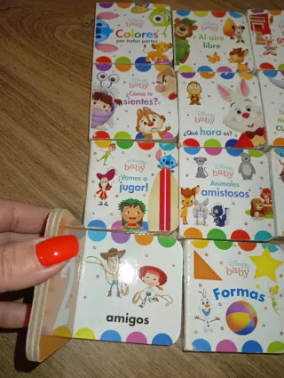 Disney Baby: Mi Primera Biblioteca - 12 Libros ...