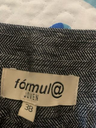 Chaqueta de traje gris