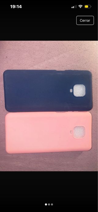 Pack 2 carcasas xiaomi Redmi Note 9S