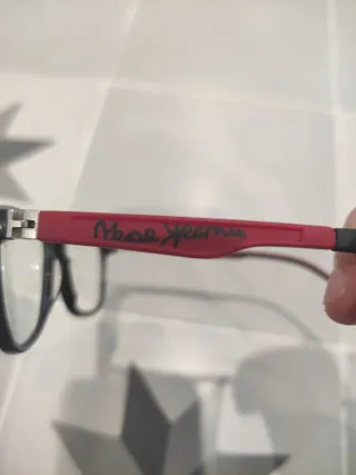 Montura de gafas infantil Pepe Jeans negra y roja