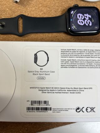 Apple Watch SE 44mm GPS Nero