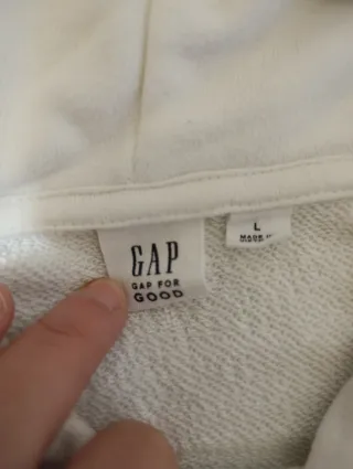 Sudadera Gap Original Blanca