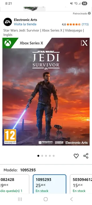 Star Wars Jedi: Survivor Xbox Series X