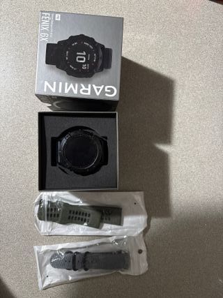 Reloj Garmin Fenix 6X Pro Negro/Verde