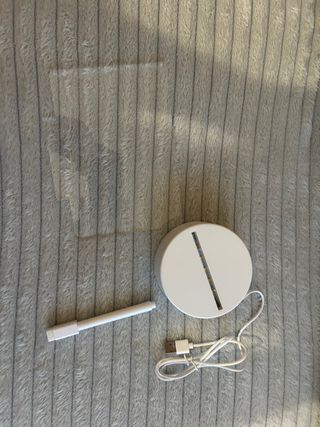 Pizarra de luz LED con rotulador y USB