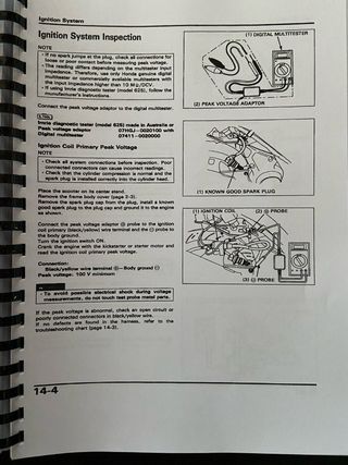 Manuale Officina Honda ZX Dio Rilegato