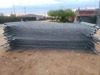 Vallas metálicas nuevas