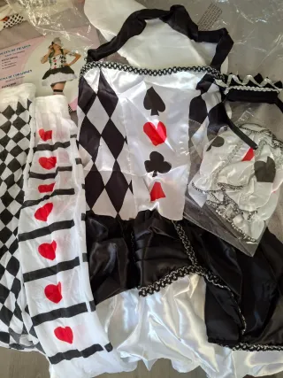 Disfraz Reina de Corazones Talla S/M