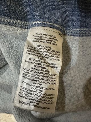 Sudadera Ralph Lauren Azul Claro Cremallera M