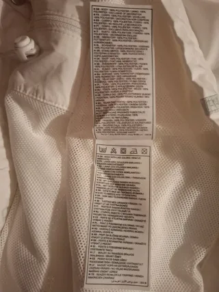 Giacca a vento Nike vintage bianca L