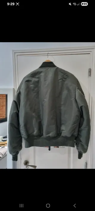 Chaqueta Bomber Verde Militar