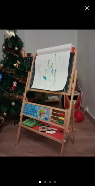 Pizarra infantil de madera