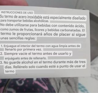 Petaca de acero inoxidable Best Man