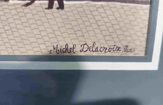 LAMINA REPRODUCCION CUADRO MICHEL DELACROIX PARIS