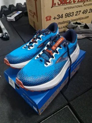 Brooks Caldera 6 Talla 44 Azul/Naranja
