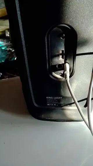 Altavoz Bluetooth con Luces LED y USB