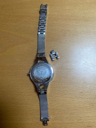 Reloj Emporio Armani Plateado y Blanco