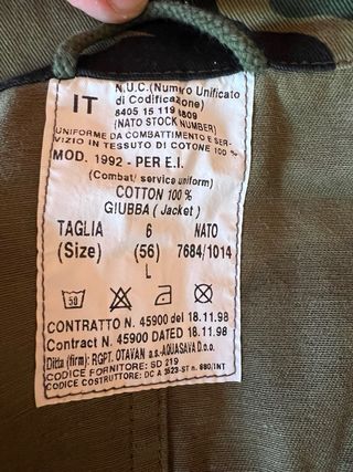 2 Mimetiche Woodland E.I. - Nuove