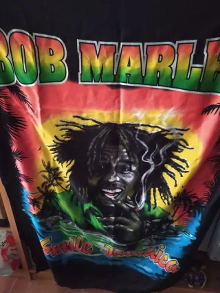 Bandera antigua Bob Marley