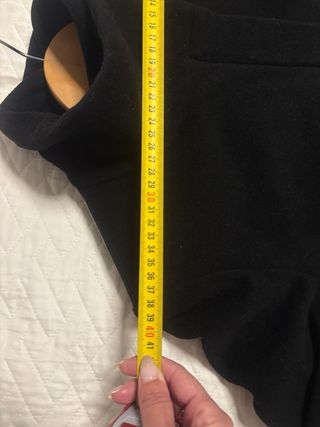 Abrigo Mango 60 % Lana Negro