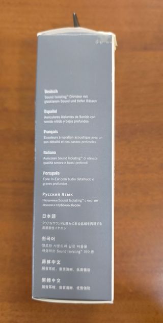 Shure SE215CL Auricolari Sound Isolating