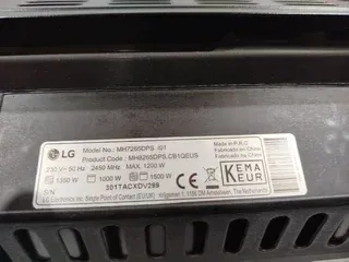 Horno Microondas LG Negro
