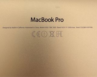 MacBook Pro Retina 13 2015 500GB 16GB RAM