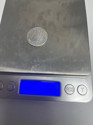 1 Peseta 1870 Plata Primera República Rara #2