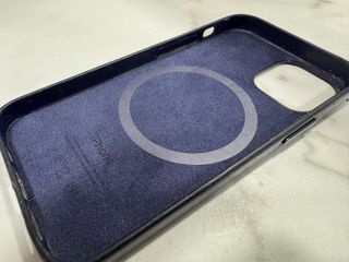 Funda iPhone 12 Mini Cuero Azul Apple