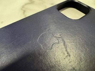 Funda iPhone 12 Mini Cuero Azul Apple