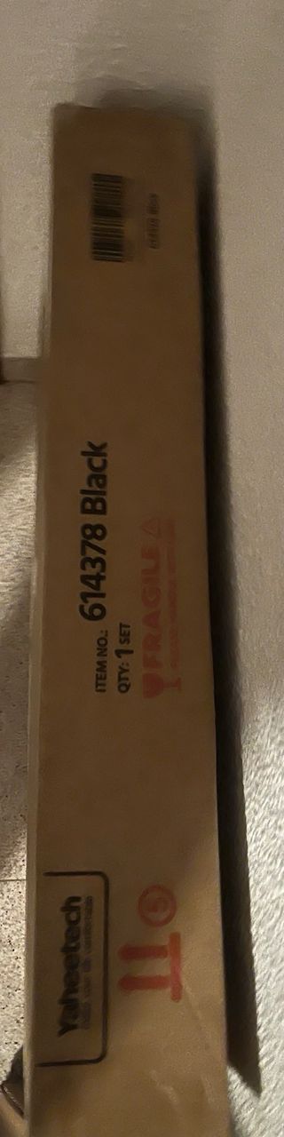 Escritorio Negro Nuevo a Estrenar