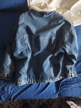 Chaqueta vaquera forrada borrego