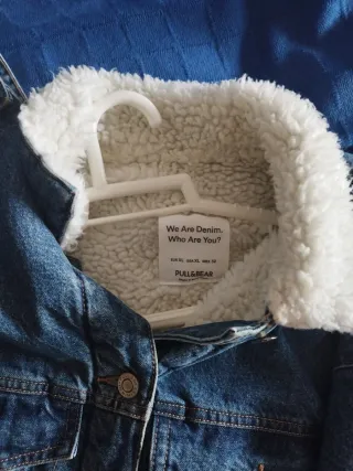 Chaqueta vaquera forrada borrego
