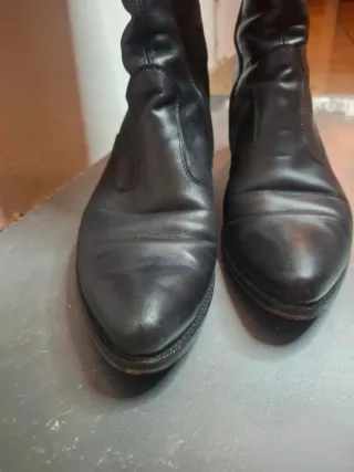 Stivali alti Nero Giardini in pelle nera Taglia 37