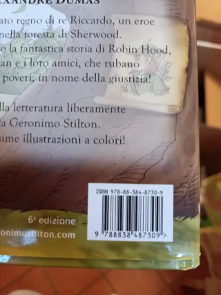 ROBIN HOOD - GERONIMO STILTON Peter Pan e la spada