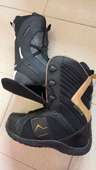 Botas Snowboard Nidecker Negro/Dorado