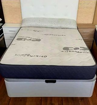 Canapé cama individual blanco