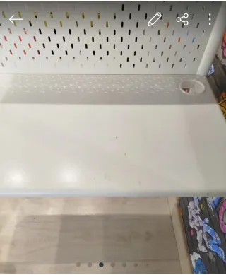Litera Ikea con escritorio