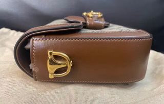 Bolso Gucci Horsebit 1955 Beige/Marrón