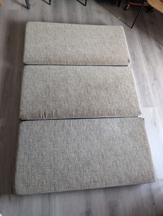 Colchón Camping 3 Piezas Tela