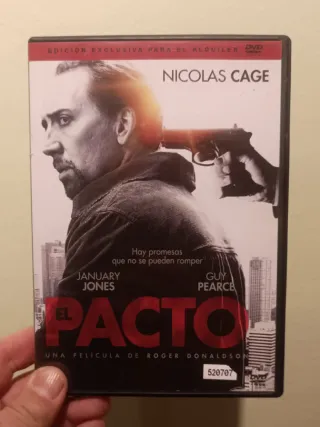 El Pacto Película DVD Nicolas Cage
