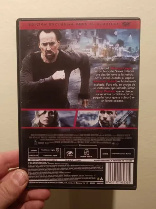 El Pacto Película DVD Nicolas Cage