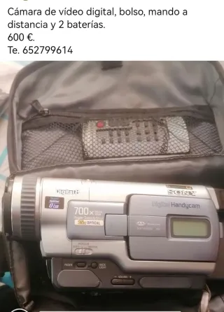 Videocámara Digital Sony Handycam DCR-TRV15E