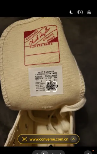 Converse Chuck Taylor 70 Plus Talla 40