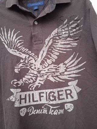 Polo Tommy Hilfiger Marrón Talla M